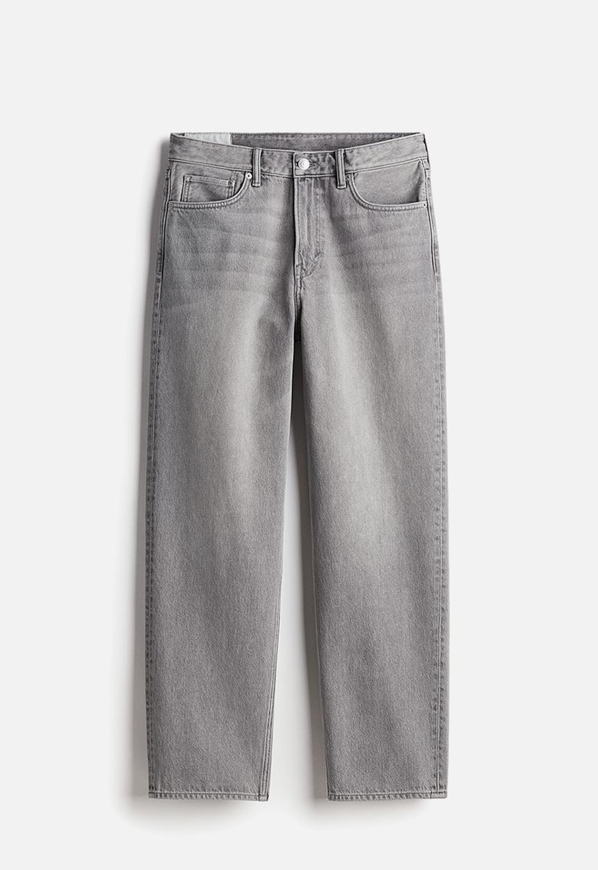 H&M - Loose jeans - denim grey