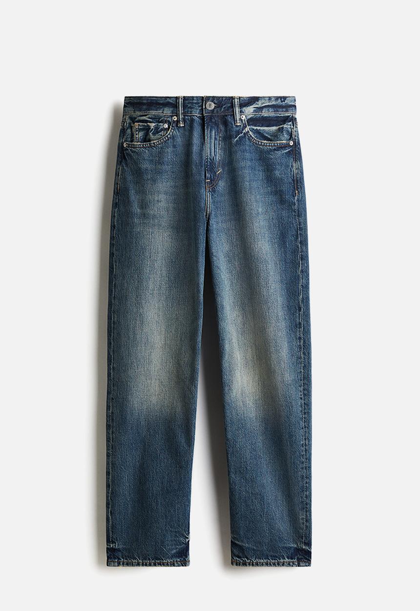 H&M - Loose jeans - dark denim blue
