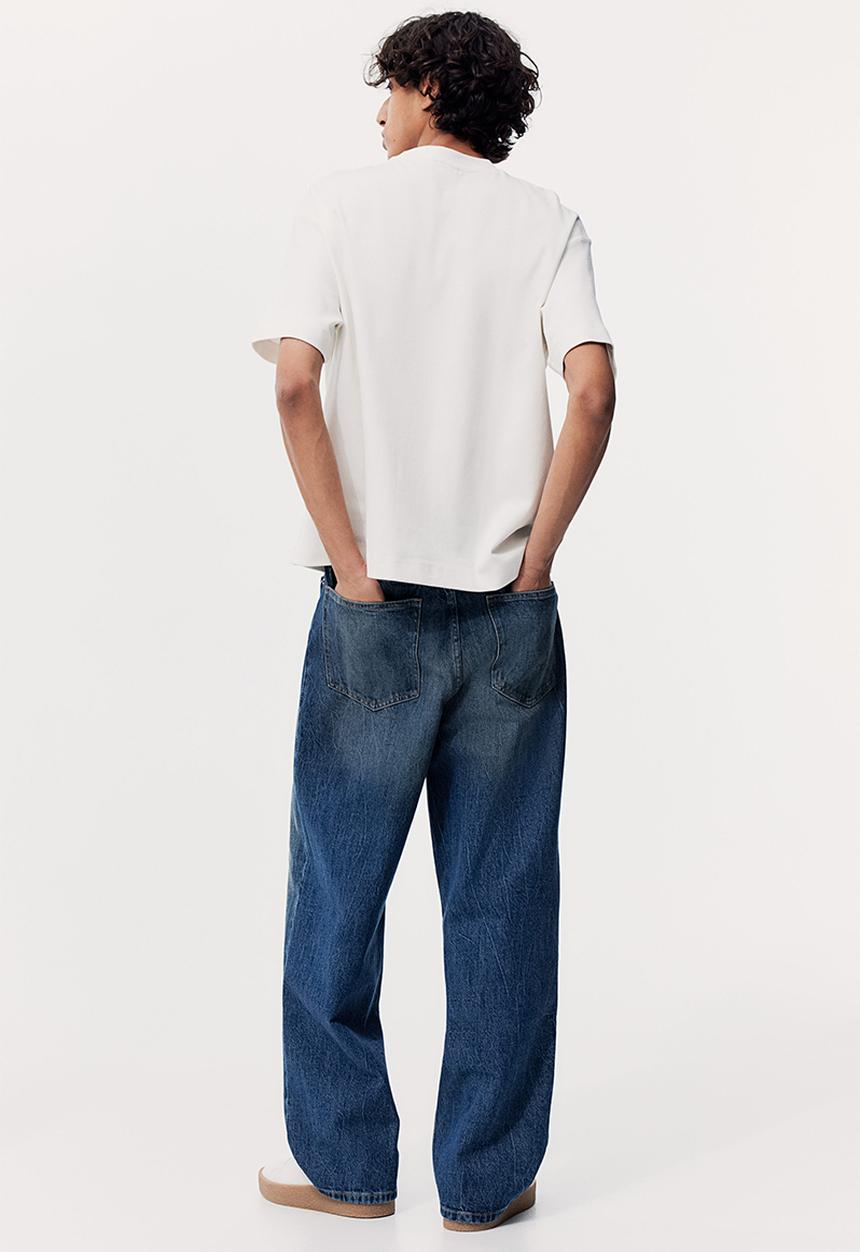 H&M - Baggy jeans - dark denim blue