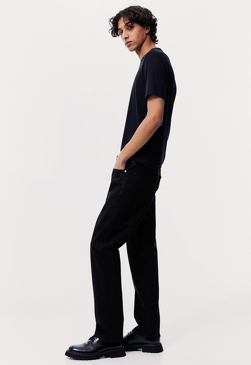 H&M - Relaxed jeans - black