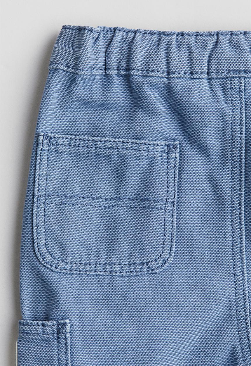 H&M - Patch pocket jeans - blue