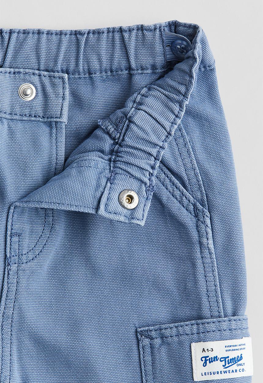 H&M - Patch pocket jeans - blue