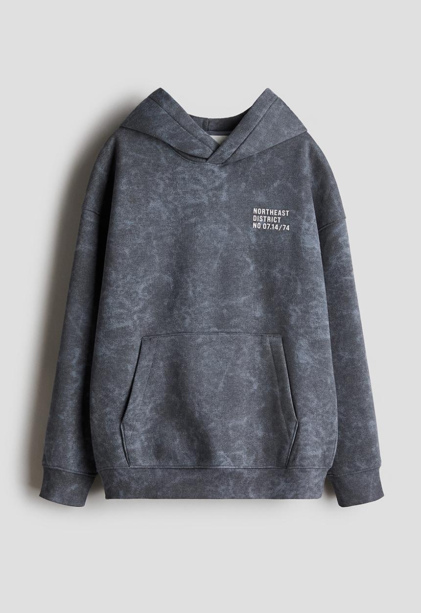 H&M - Hoodie - grey northeast 