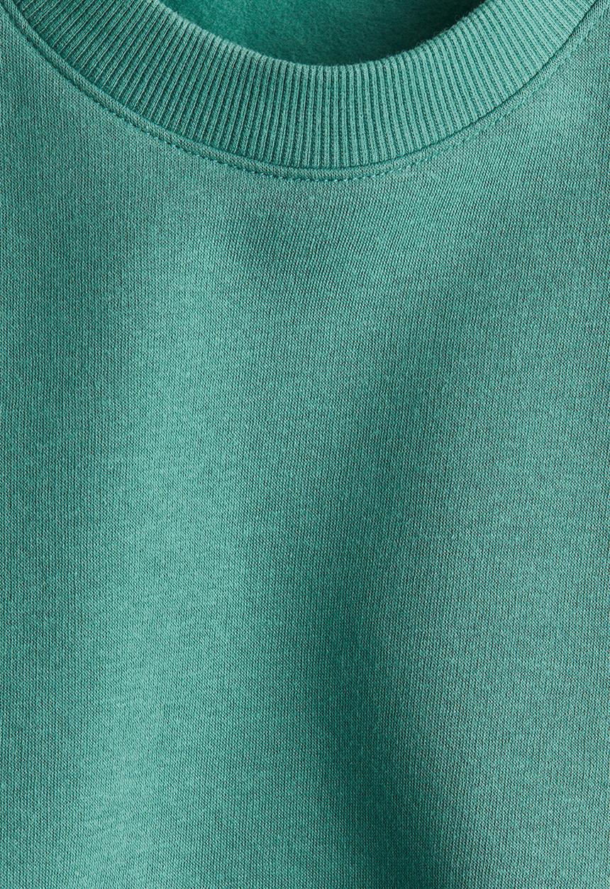H&M - Oversized crew-neck sweatshirt - green