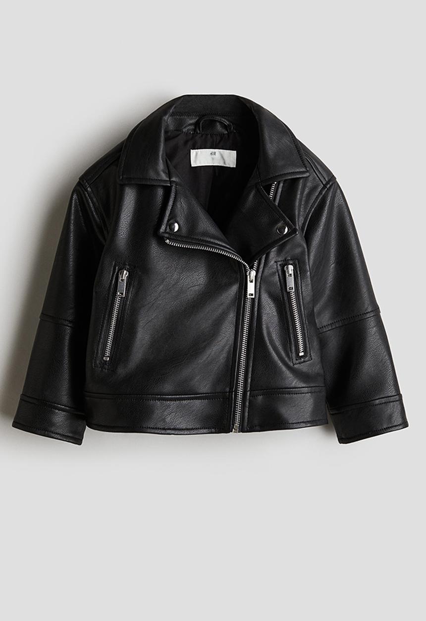 H&M - Biker jacket - black