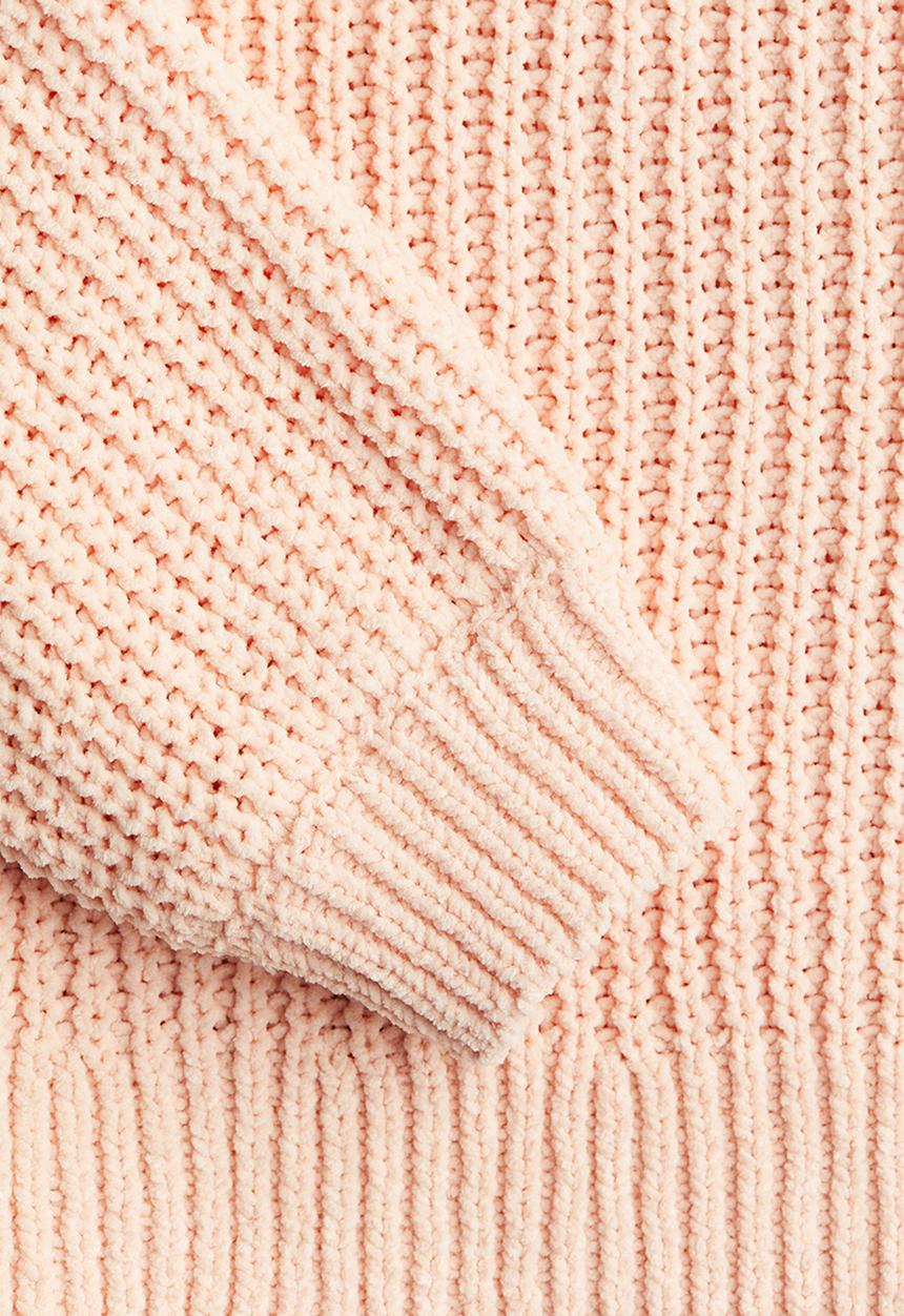 H&M - Chenille-knit jumper - peach 