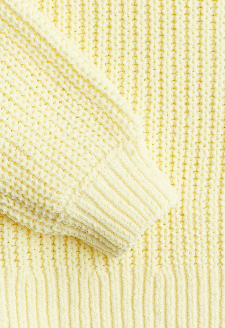 H&M - Chenille-knit jumper - yellow