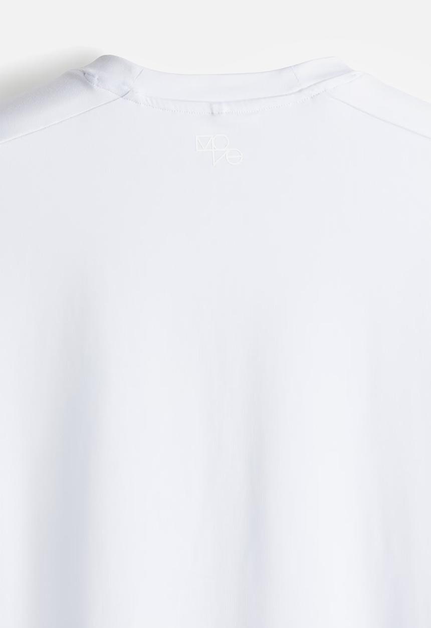 H&M - Regular fit sports top with drymove™ - white