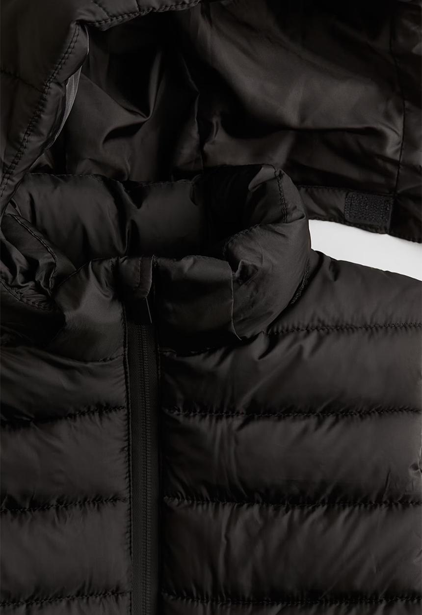 H&M - Puffer gilet - black