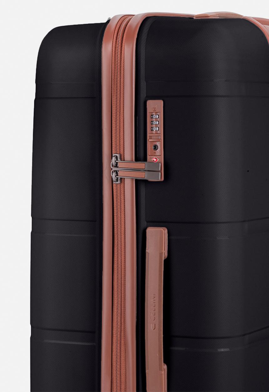 Cellini - Monte Carlo Trolley Case - Black & Tan