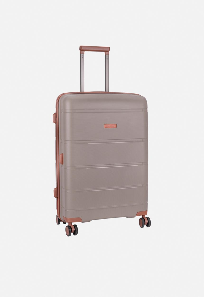 Cellini - Monte Carlo Trolley Case - Milk & Tan