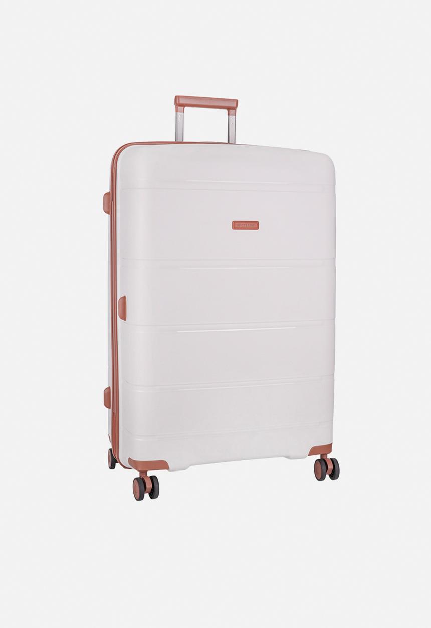 Cellini - Monte Carlo Trolley Case - White & Tan