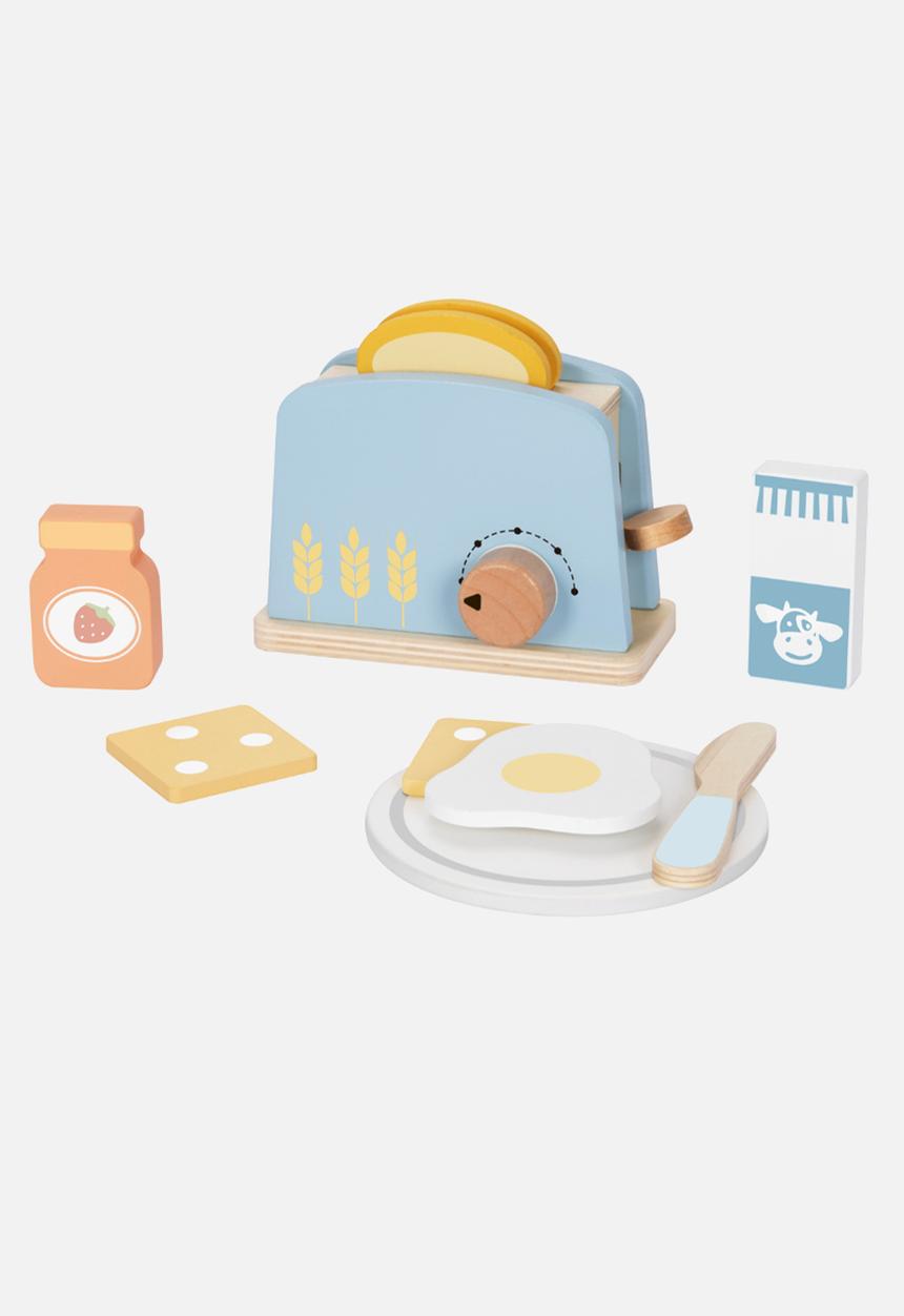 Greenbean Learning - Pretend & play wooden toaster - multi