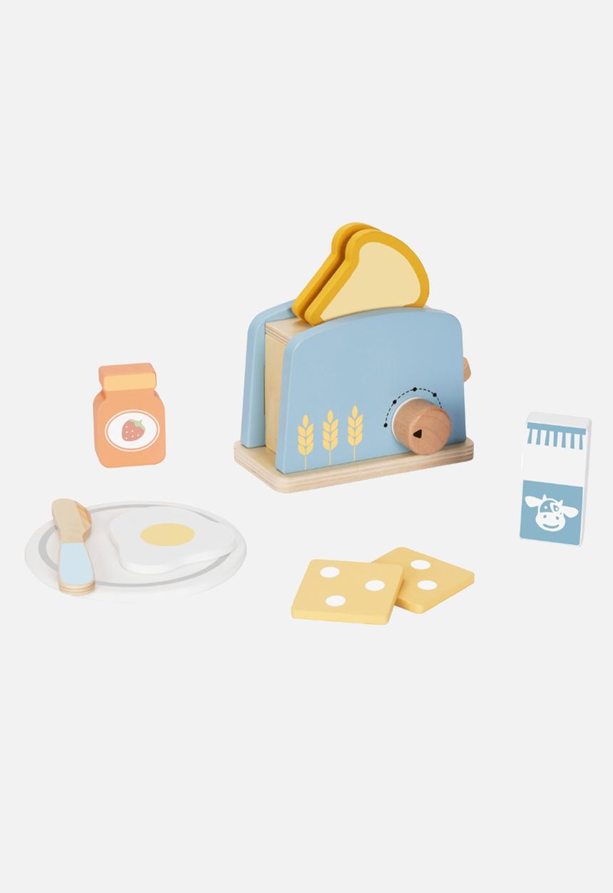 Greenbean Learning - Pretend & play wooden toaster - multi