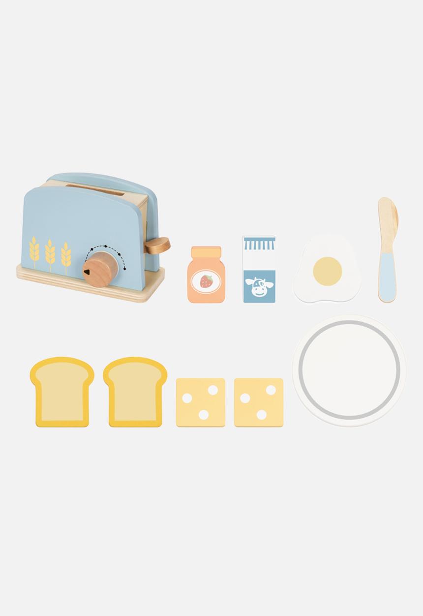 Greenbean Learning - Pretend & play wooden toaster - multi