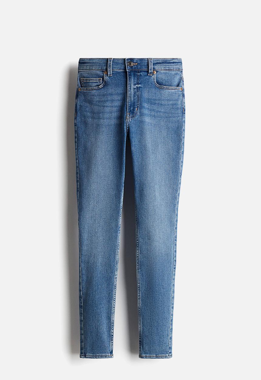 H&M - Skinny high jeans - light denim blue