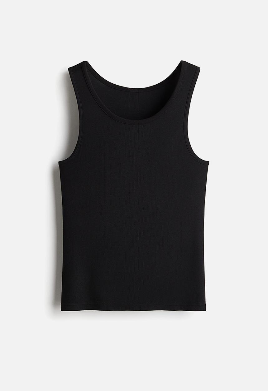 H&M - Thermolite® regular fit vest top - black