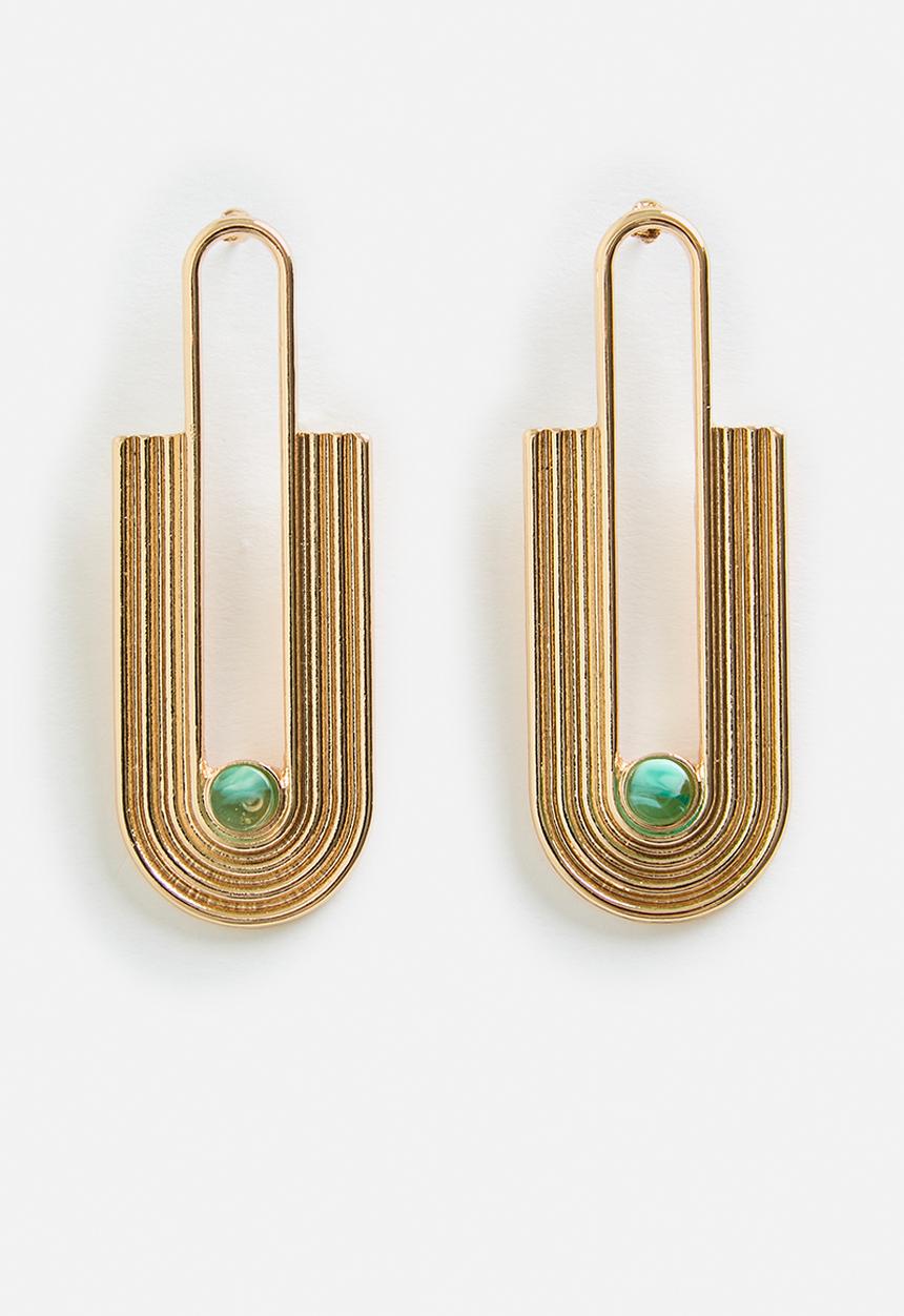 Tessa Design - Vicky drop earring - gold