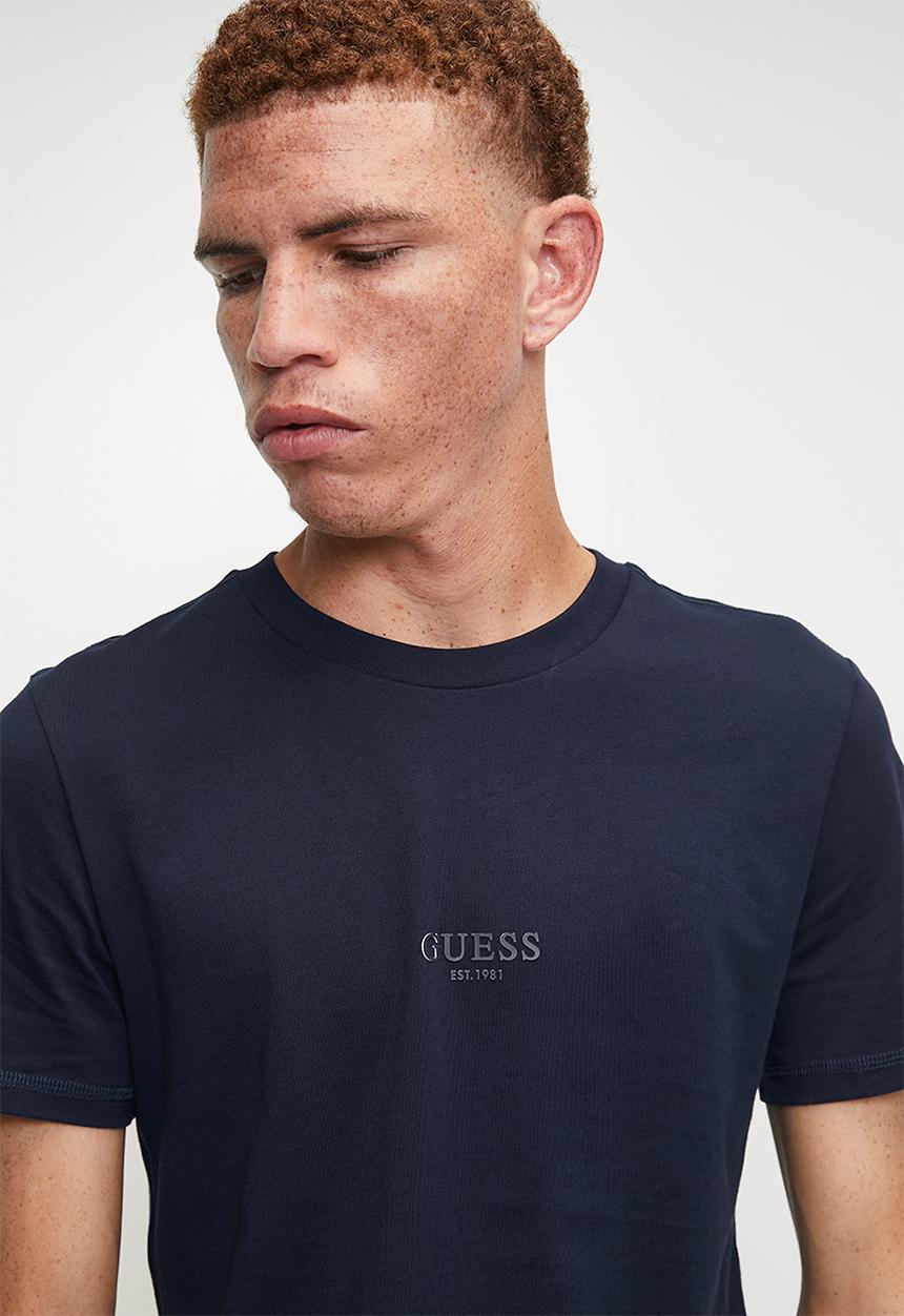 GUESS - Aidy cn short sleeve tee - smart blue	