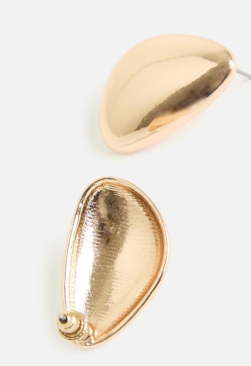 Tessa Design - Giorgia large disk earring - gold