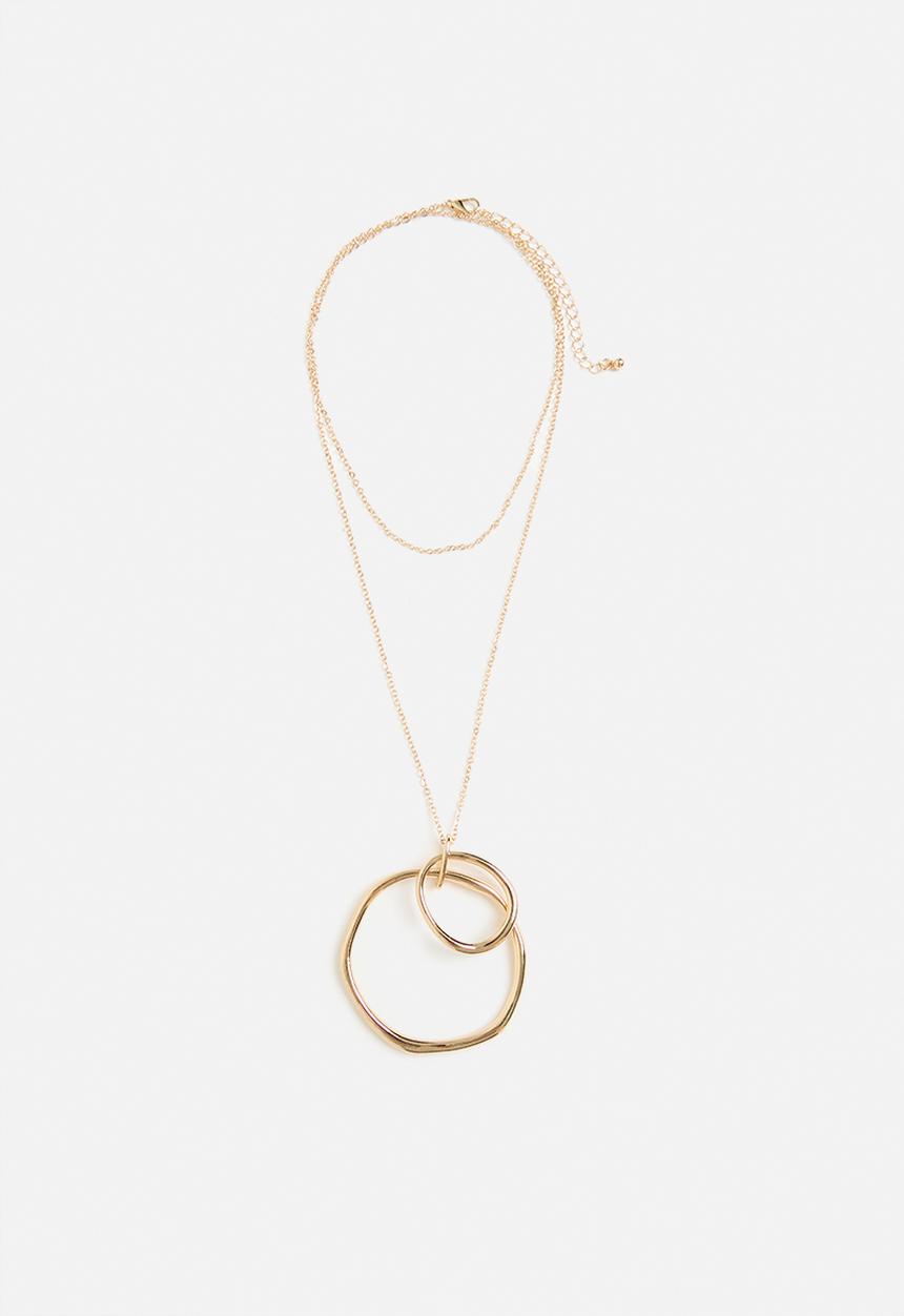 Tessa Design - Lily rings necklace-gold