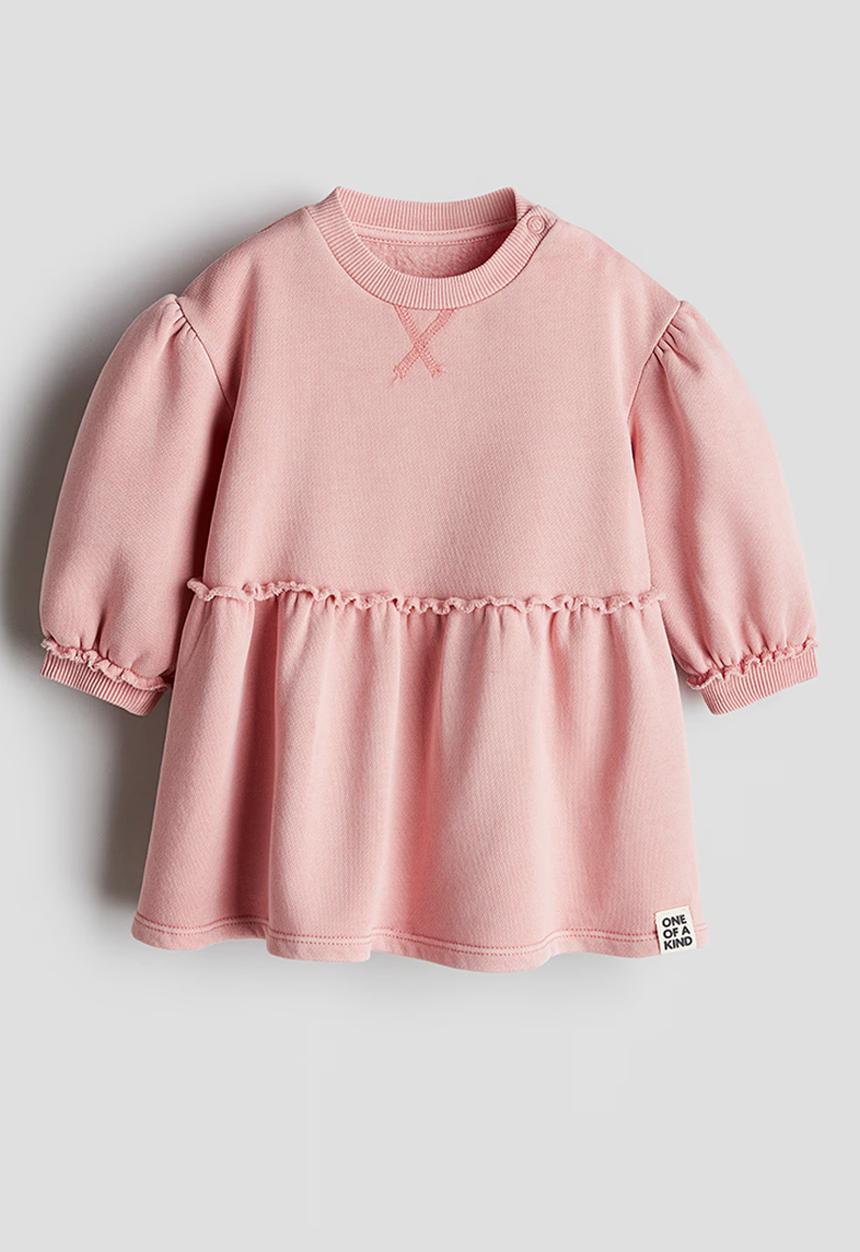H&M - Sweatshirt dress - dusty pink 