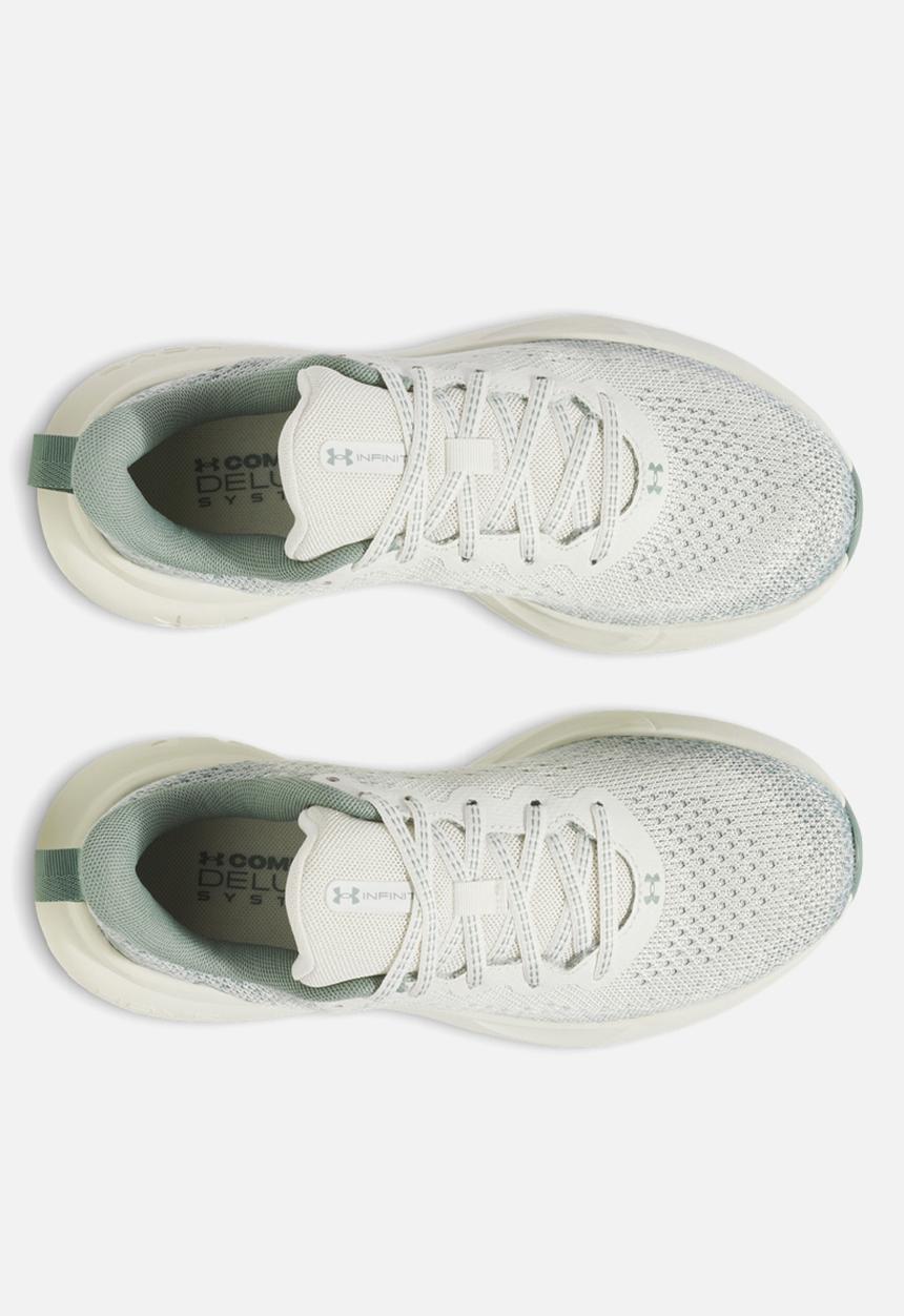 Under Armour - Infinite - White Quartz/Silica Green/Metallic Silica