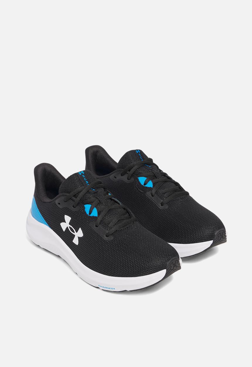 Under Armour - Charged Pursuit 4 - Black/Electric Blue/White