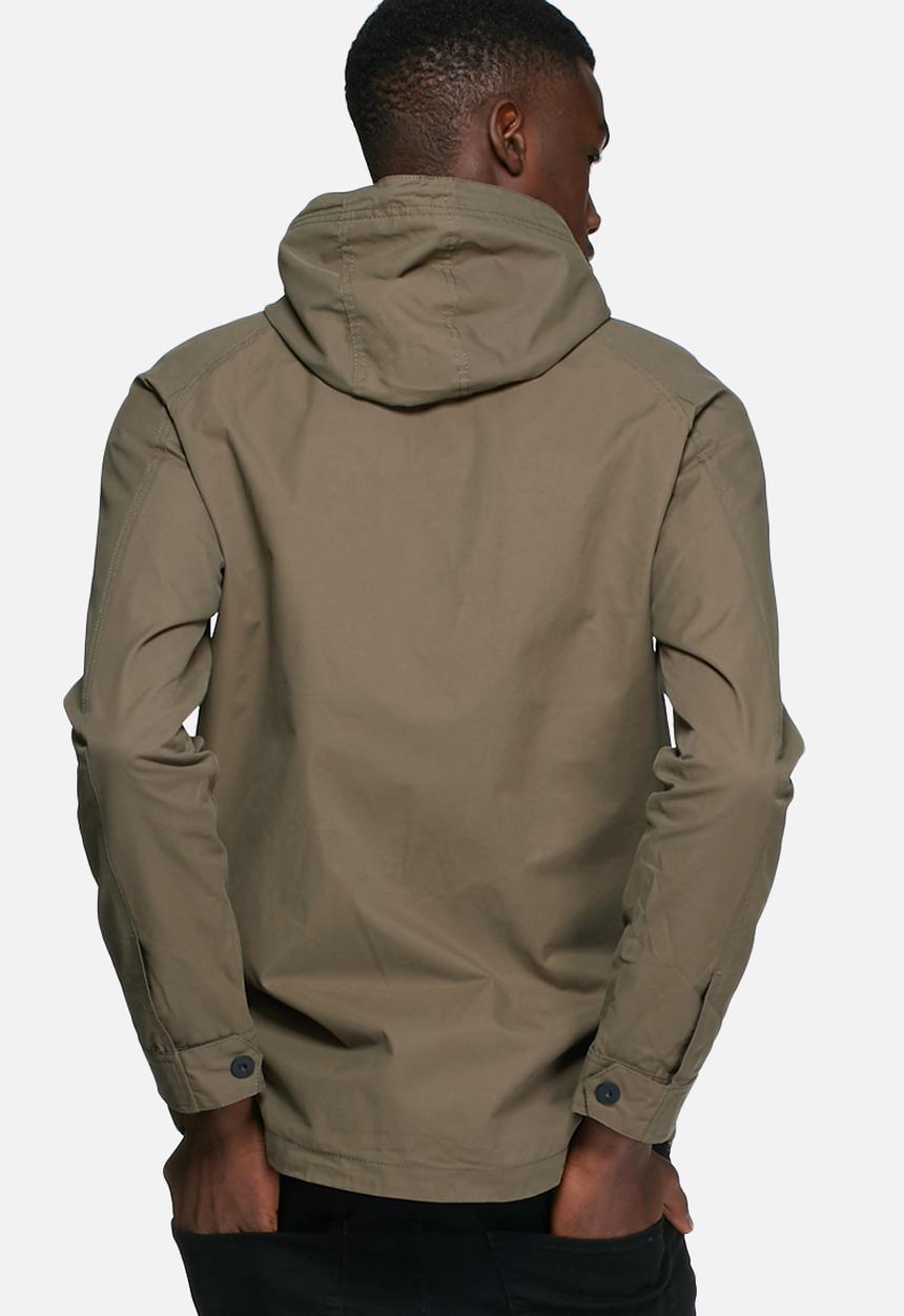 Blend - Drawstring hooded jacket