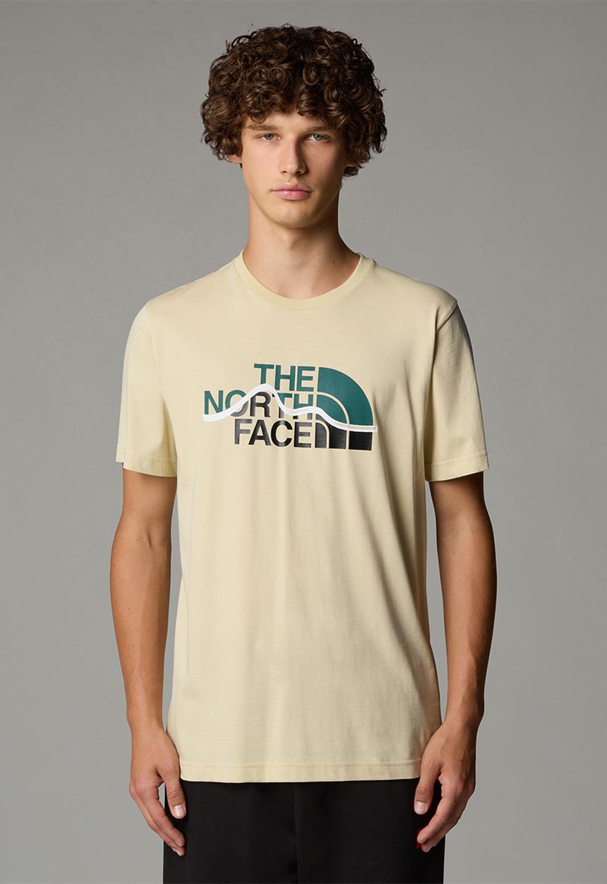 The North Face - Mountain Line SS Tee - Gravel
