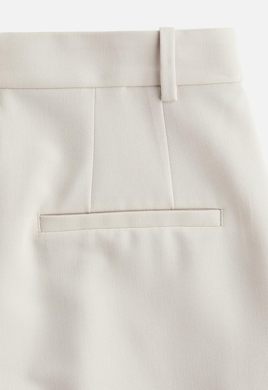 H&M - Wide trousers - light mole
