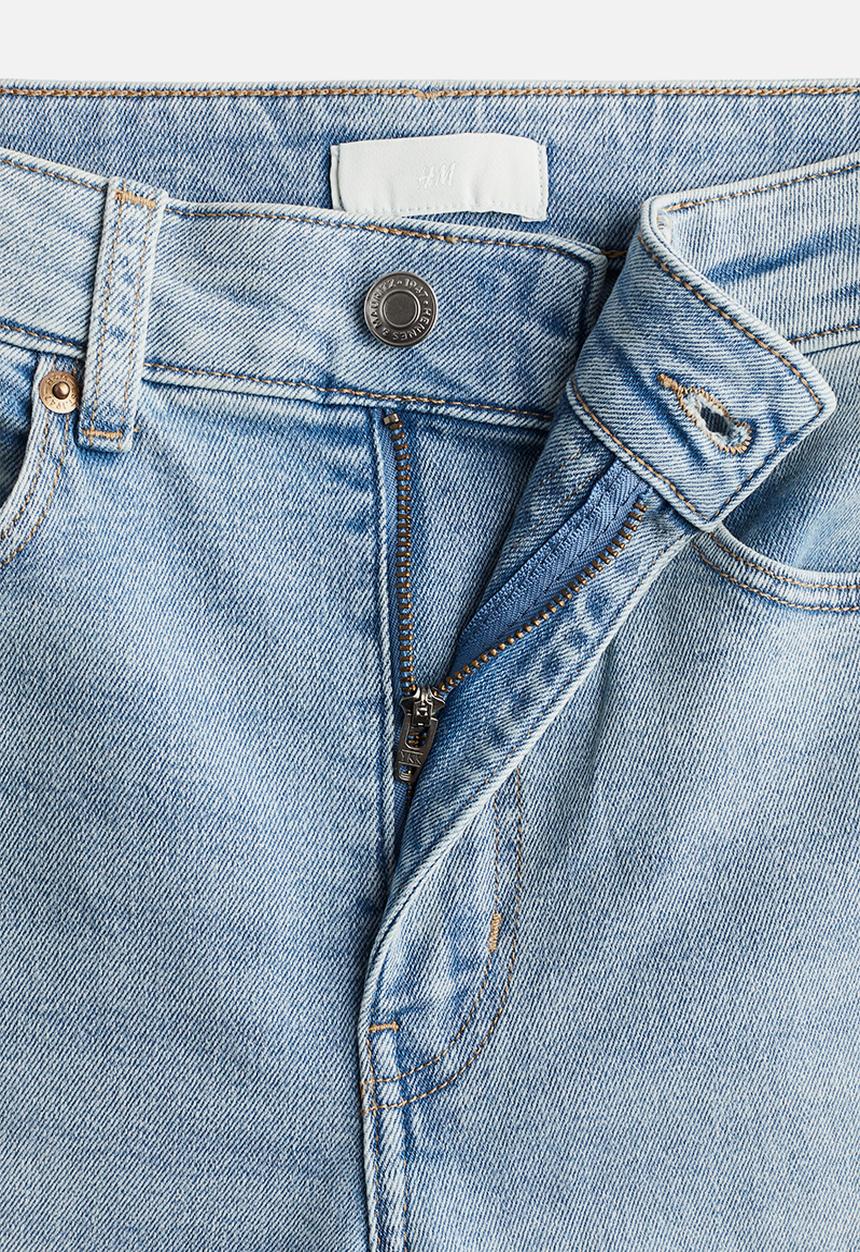 H&M - Skinny high jeans - light denim blue