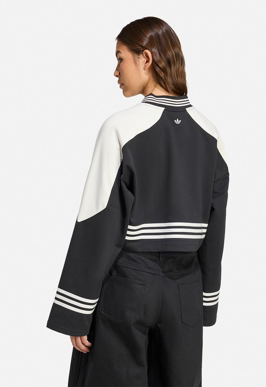 adidas Originals - Crew Sweatshirt - Black/Off White