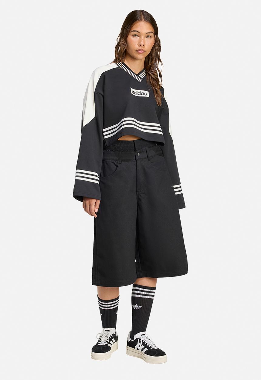 adidas Originals - Crew Sweatshirt - Black/Off White