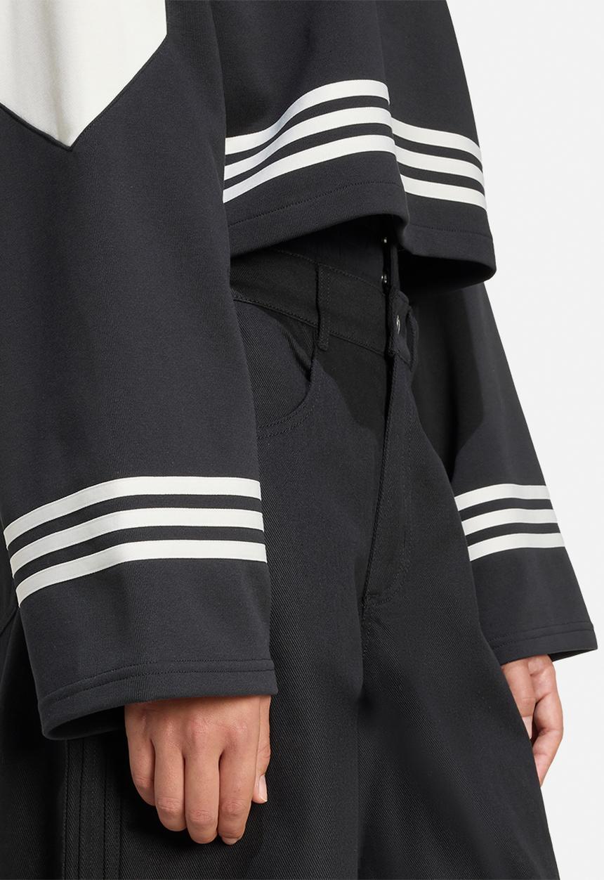 adidas Originals - Crew Sweatshirt - Black/Off White