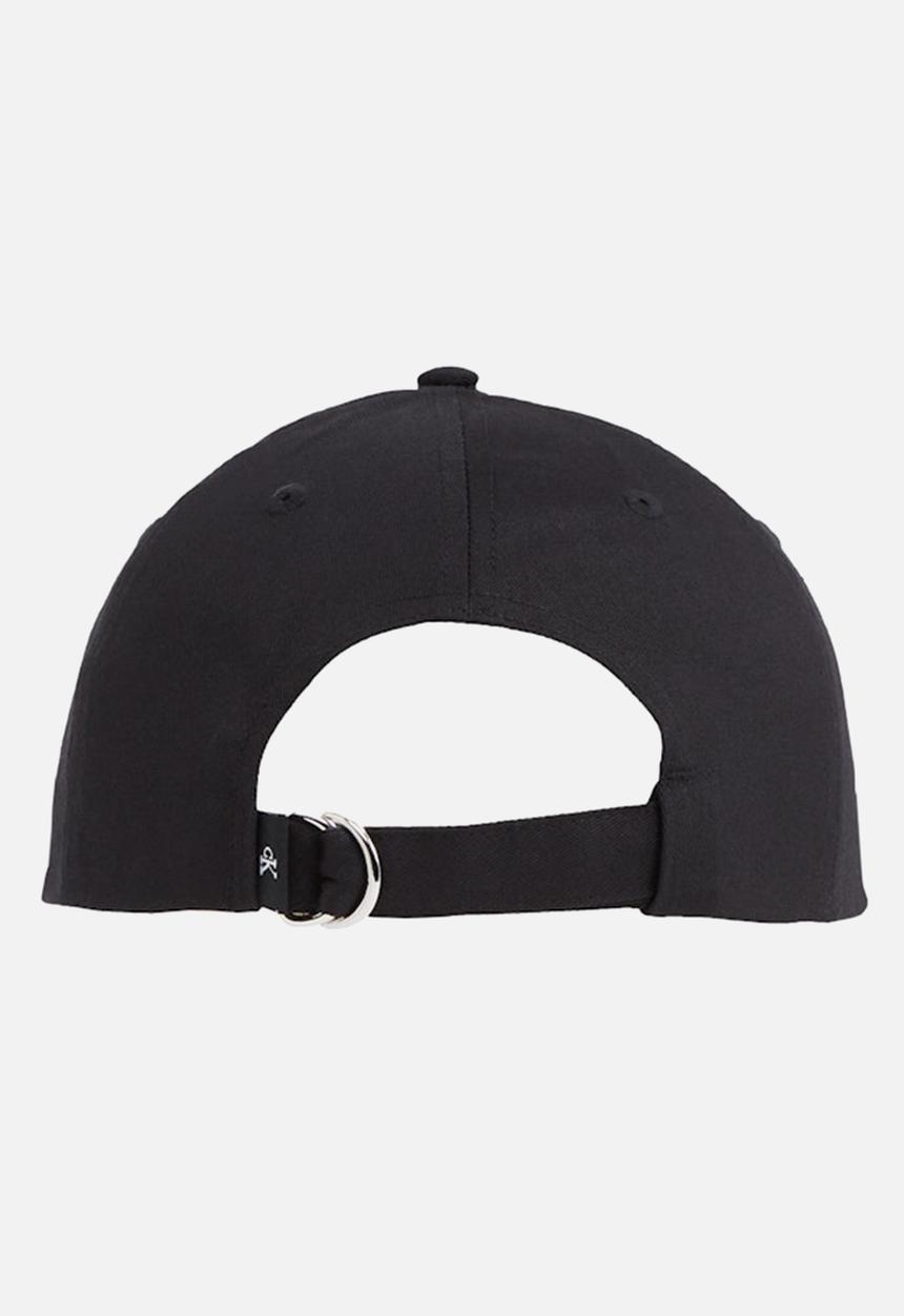Calvin Klein - Mono logo embro cap - black