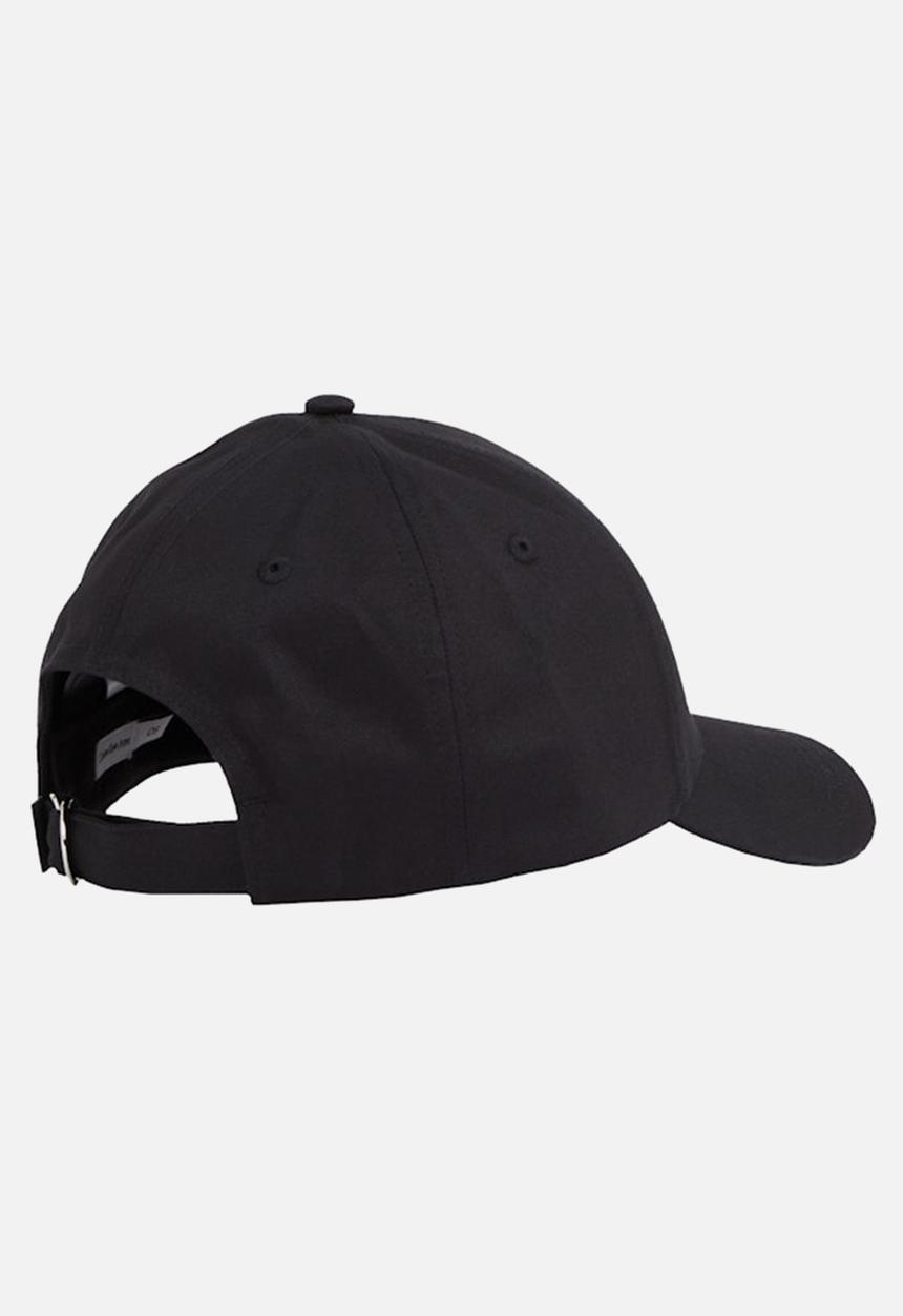 Calvin Klein - Mono logo embro cap - black
