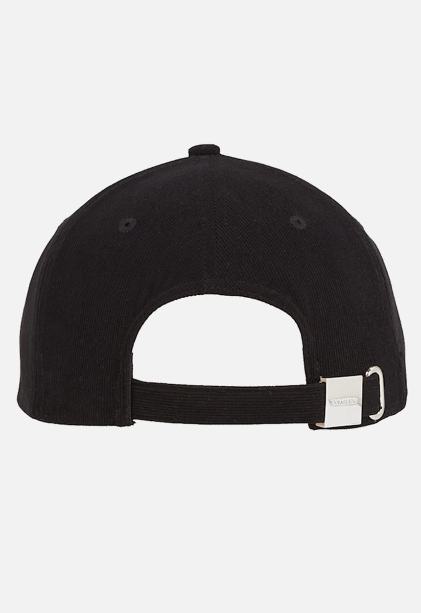Calvin Klein - Corduroy cotton cap - pvh black