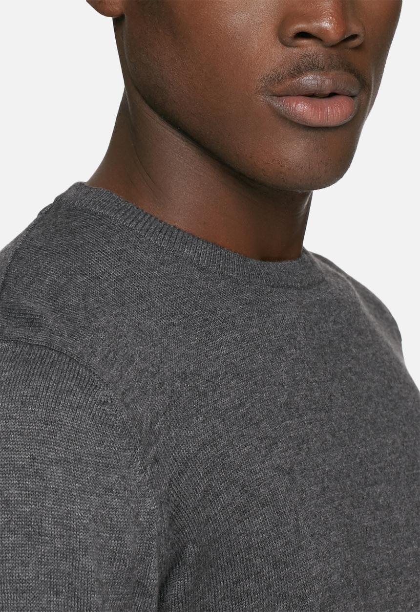Blend - Cotton knit crewneck