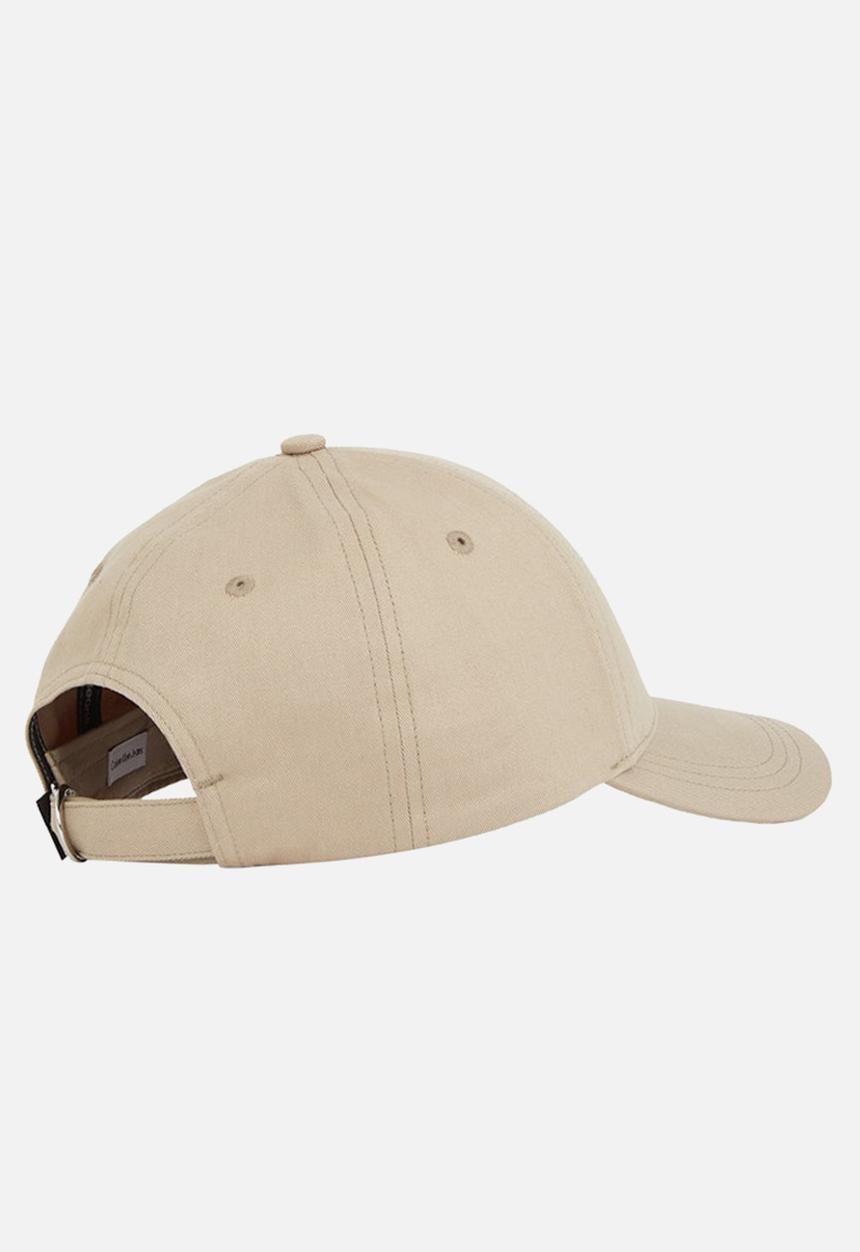 Calvin Klein - Mono logo embro cap - crockery