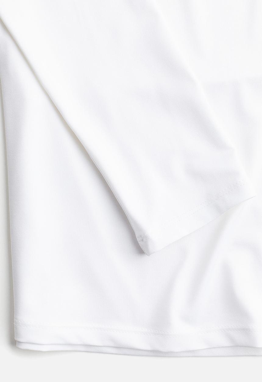 H&M - Jersey top - white