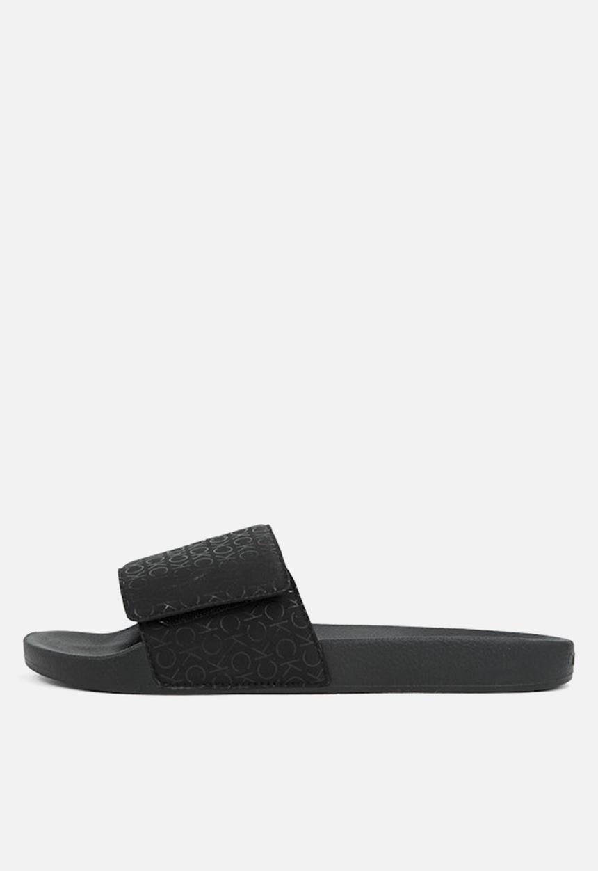 Calvin Klein - Pool slide mono - black mono