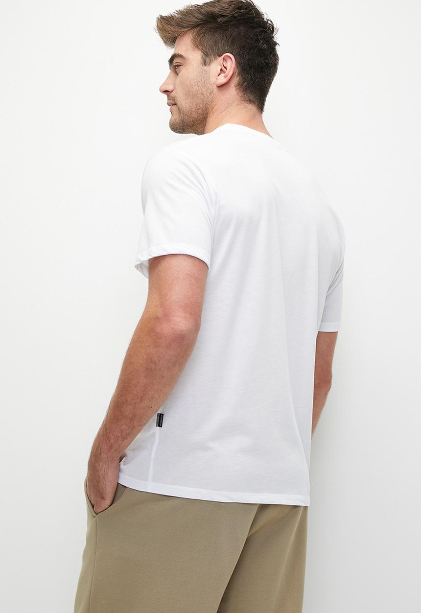 Oakley - Bark Sun Tee - White