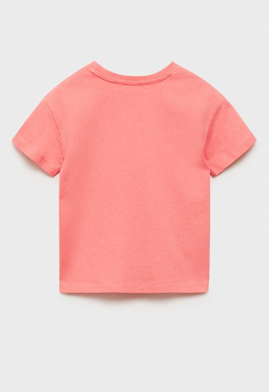 MANGO - T-shirt crab - bright red