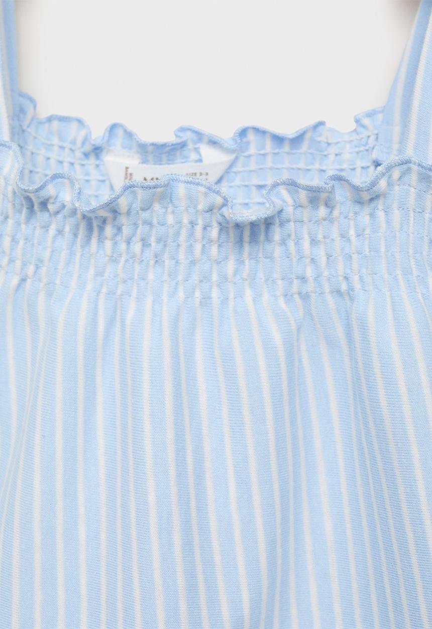 MANGO - Pyjama zulib - light pastel blue