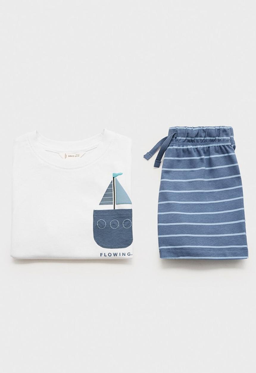 MANGO - Pyjama boat - navy