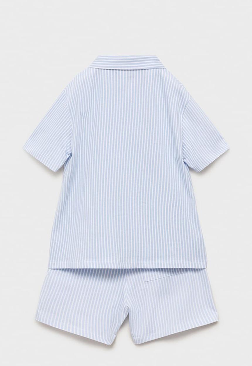 MANGO - Pyjama napb - light pastel blue