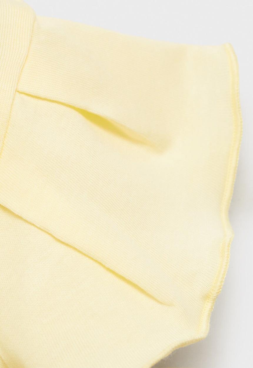 MANGO - T-shirt softb - light pastel yellow