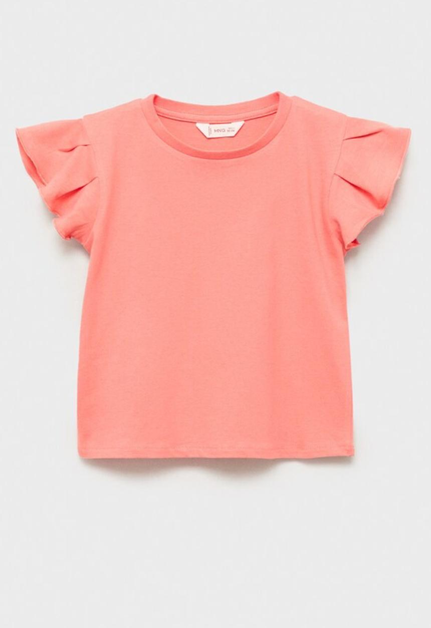 MANGO - T-shirt softb - bright red