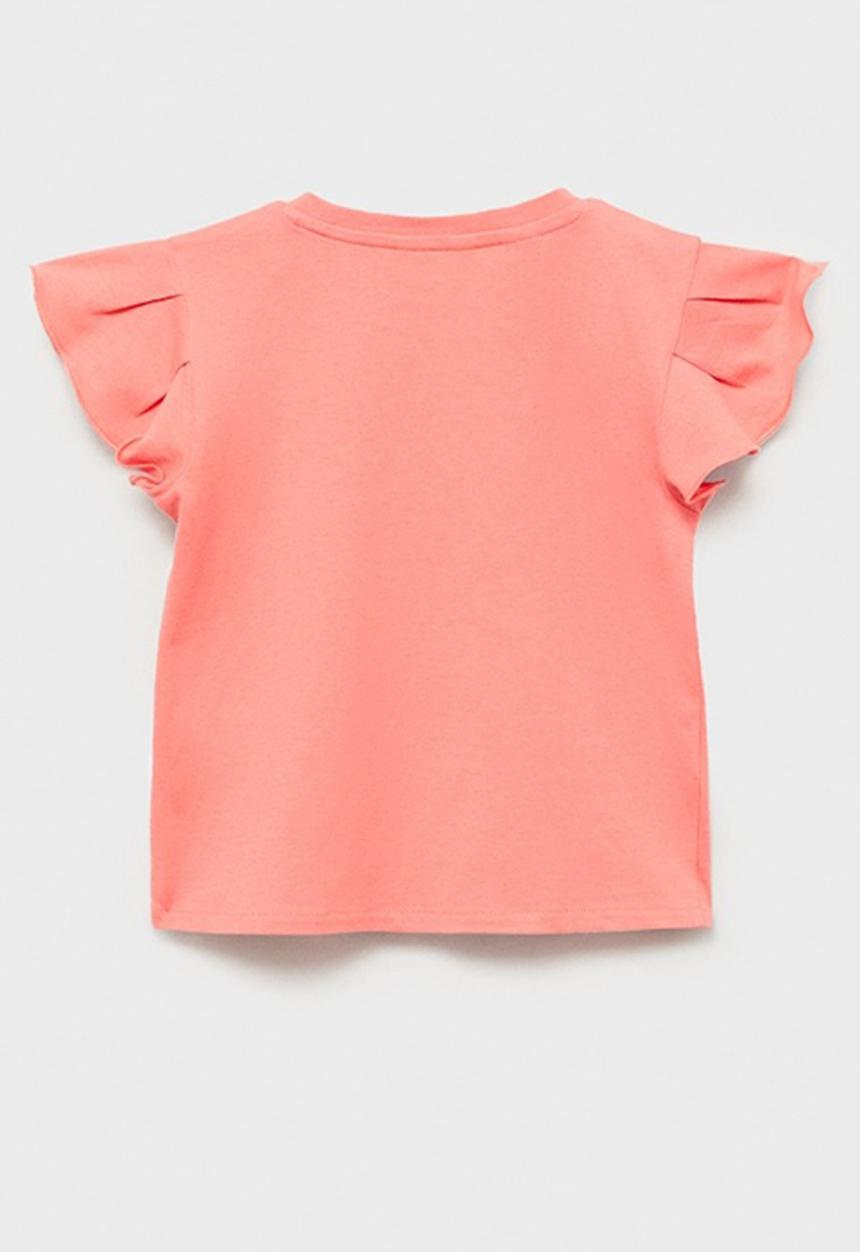 MANGO - T-shirt softb - bright red